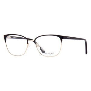 A0317Z New REVLON Black Cat Eye RV1577 07 Glasses Women